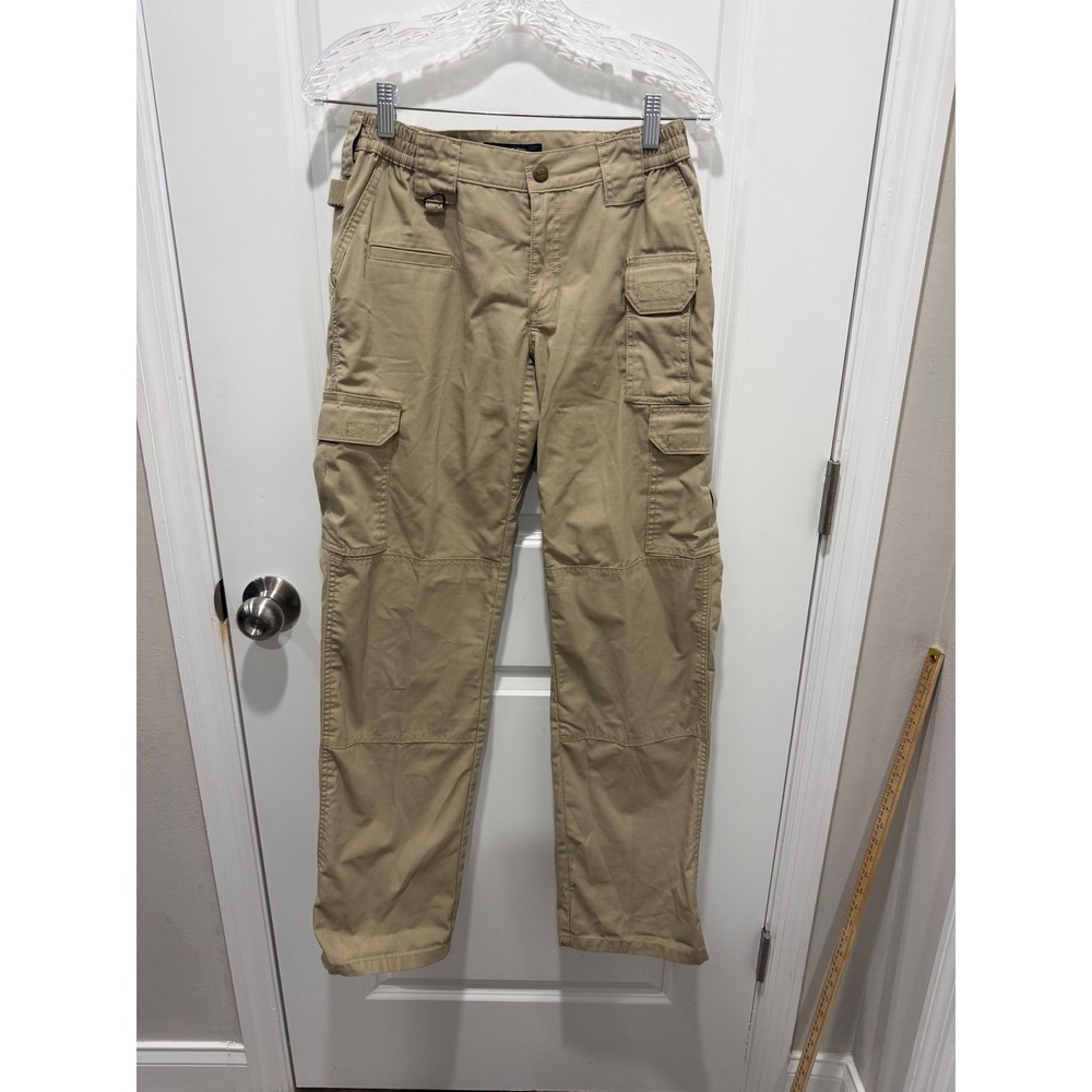 5.11 Tactical Womens Cargo Pants Ripstop Khaki Size 6 Long